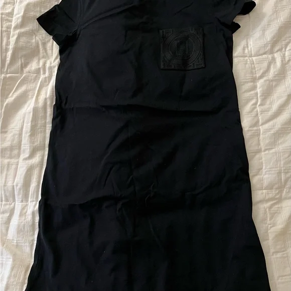 Hermes Embroidered Logo Dress - Picture 5 of 7